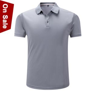 Casual Polo Shirts Men Women Summer Short Golf Polos Male Female Sport Turn-down Collar Top Tees Solid Fast Dry Fit Size S-4XL