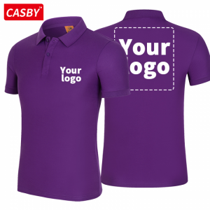 100% cotton Summer Men's Polo Shirt Cheap Casual Short Sleeve Personal Company Group Logo Custom Men and Women Custom Top 206