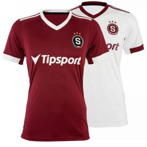 Železná Sparta 2021-22 AC Sparta Praha New LOGO Man High quality Soccer jersey Czech Iron Sparta Customize Adam Hlozek Hložek