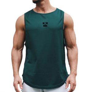 Mesh Gym Clothing Muscle Guys Workout Singlets Quick Dry Bodybuilding Stringer Tank Top Men Fitness Sleeveless Shirt Sports Vest