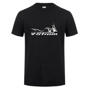 V strom T Shirt Summer Short Sleeve Cotton T-shirt Mans Tshirt