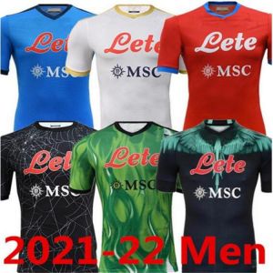 2021 22 Napoli soccer jersey  Men short sleeve sweatshirt  special sports shirt Naples  short-sleeved training suit T-shirt