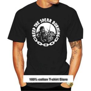 Camiseta con lanza ardiente para mujer, remera de studio one, ropa para Parte Superior Femenina, estilo rocksteady