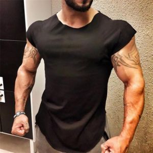 Brand Fitness Men Clothing 2021 Summer Gyms Tank Top Canotte Bodybuilding Sleeveless shirt Solid Muscle Vest male atlet