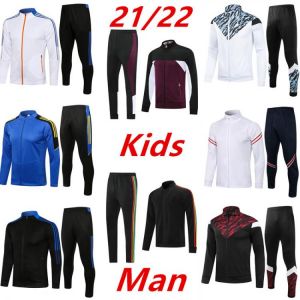 Camisetas de fútbol para niños chaqueta para adultos ropa deportiva traje de entrenamiento para correr S-XXL nuevo 2021-2022