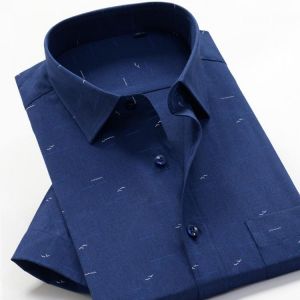 5XL 6XL 7XL 8XL 9XL 10XL Plus Size Men's Printed Shirt 2020 Summer New Fashion Casual Short Sleeve Brand Shirt Male