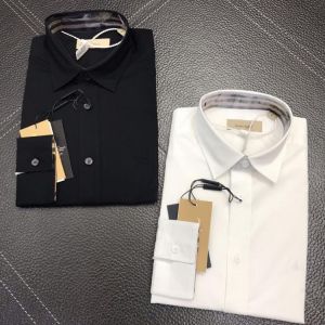 Long Sleeve Men Shirt Brand Logo Embroidery Chemise Homme Casual Slim Business Male Dress Shirts Plus Size Camisas masculina