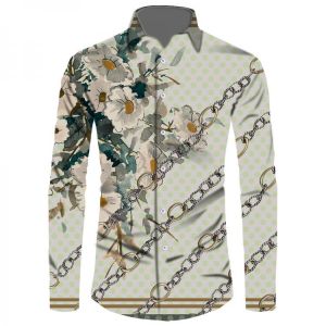 2021 New Baroque Tees For Men/Women Summer Oversized Tops 3d Lion Head Crown Print Printed Round Neck Long Sleeve