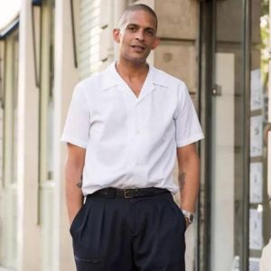 Men's half sleeve shirt casual 2021 summer new no iron popular Cuban collar short sleeve shirt