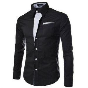 2021 Hot Sale New Fashion Camisa Masculina Long Sleeve Shirt Men Slim fit Design Formal Casual Brand Male Dress Shirt Size L-4XL