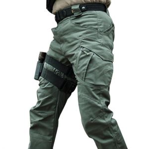 City Military Tactical Pants Men SWAT Combat Army Trousers Men Many Pockets Waterproof Wear Resistant Casual Cargo Pants 5XL
