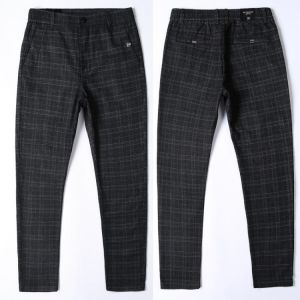 New Design Men pants Casual hombres pantalones Cotton Slim Pant Straight Trousers Fashion Business Pants Men Plus Size