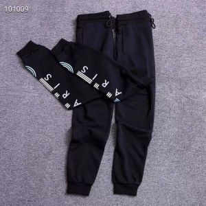 2021 trend Spring and Autumn letter embroidery pants Tiger head  men and couples fashion sports womenprint bouquet foot trousers