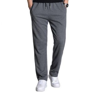 Cotton Joggers Men Jogging Sweatpants Sportswear Knit Tracksuit Sports Pants Trousers Oversize Wide Leg Clothing 5XL 2021 Summer