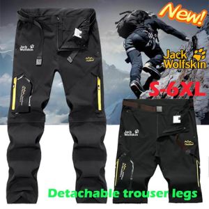 Spring And Autumn New Men's Outdoor Windproof Waterproof Breathable Hiking Camping Fishing Hiking Detachable Assault Pants S-