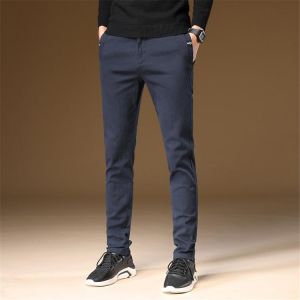 Men's pants spring and autumn new slim stretch fashion pants men's spring youth men's casual pants men jeans  mens 