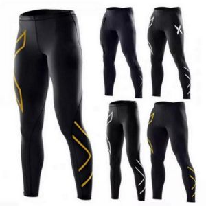 Mens Woman Gym Compression Leggings Sport Training Pants Running Tights Trousers Sportswear Quick Dry Jogging Pants Yoga Bottoms