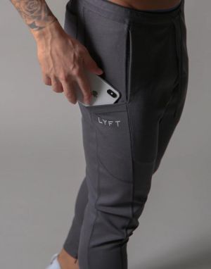 2021 Men's Sports Gym Slim Fitness Jogging Pants Men's Casual Pencil Pants Pure Cotton Fashion Skinny Foot Zipper Sweatp