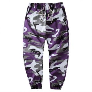 Camouflage Military Pants Cargo Pants Men Hip hop Skateboard Bib Overall  Pants Ins Network With Bdu High Street Jogger Pants