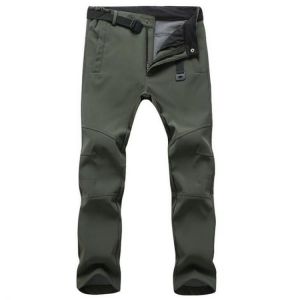Thick Warm Fleece Softshell Pants Men Outwear Tactical Trousers Waterproof Windproof Brand New Winter Pantolon Thermal Pants 5XL