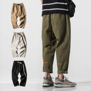2020 Streetwear Joggers Hip Hop Trousers Black Harem Pants male Techwear Clothes Fashions Korean Style Bts Kpop Men Clothing