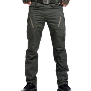 70% Hot Sale 2021 Cargo Pants Multi-Pocket Skin Friendly Cotton Blend Water Resistant Long Pants for Outdoor