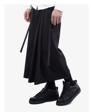 Men's Casual Pants Black Simple Slim Fit Spring And Summer New Straight Casual Pants Fashion Large Men's Personality Tre