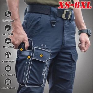 Men's Tactical Cargo Pants Classic City Outdoor Hiking Trekking Joggers Sweatpants Military Light Multi Pocket Male Trousers 