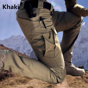 City Military Tactical Pants Men Special Combat Trousers Multi-pocket Waterproof Wear-resistant Casual Training Overalls 2021