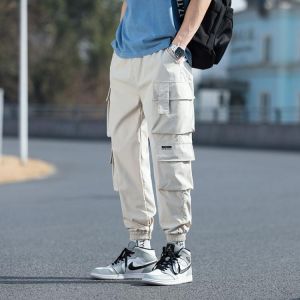 Fee Black Men's Street Clothes, Running Elastic Casual Pants, Large 5XL, 2021