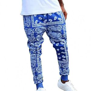 Fashion Printed Jogger Men Women Casual Pants Bandana Couple Jogging Trousers Fitness Sweatpants Bodybuilding Tracksuit