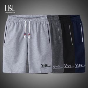 4PC Summer Shorts Men 2020 Casual Shorts Trunks Fitness Workout Beach Shorts Man Breathable Cotton Gym Short Trousers Sweatpants