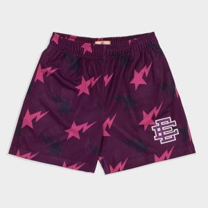 New Men Fitness Bodybuilding Shorts Man Summer Gyms Workout Male Breathable Mesh Quick Dry Sportswear Jogger Beach Short Pants
