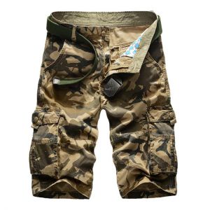 Camouflage Camo Cargo Shorts Men 2021 New Mens Casual Shorts Male Loose Work Shorts Man Military Short Pants Plus Size 29-44