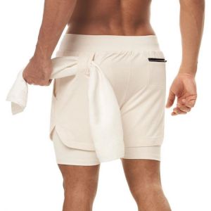 Men's Summer Sports Shorts Breeches Homme 2021 New Gym Casual Fitness Shorts Men-in-shorts Training Wicking Running Shorts Ma