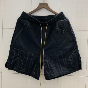 New Rhude Shorts Men Women 1:1 High Quality Rhude Short Pants Knee Length Hip Hop Oversized Shorts Real Picture