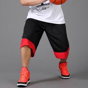 2019 New Arrival Fashion Large Loose Quick Dry Beach  Casual Elastic Waist Knee Length Print Shorts Men Plsu Size XL 2XL 3XL 4XL