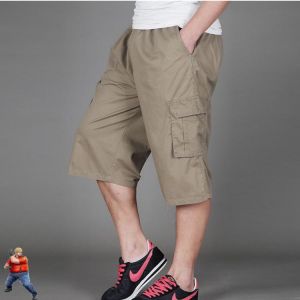 Cargo Shorts Men Khaki Black Green Cotton Clothing Camouflage Ropa Plus Size 6XL 140KG Casual Male Extra Large Summer Short