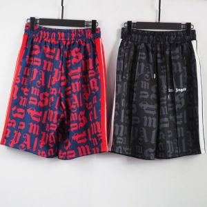 Palm Angels Men Women Unisex Lovers Couple Letter Logo Models Fashion Cotton Short Pants Beach Casual Shorts Boyfriend Gift