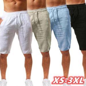 2021 Summer New Style Men's Casual Sports Cotton and Linen Comfortable Fashion Shorts Cool
