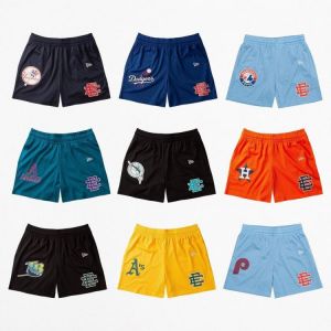 Eric Emanuel EE Basic Short NEW YORK CITY SKYLINE 2022 men's fitness shorts beach pants sports mesh breathable Men's sho
