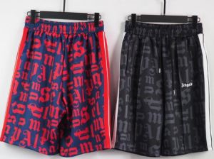 2021 Palm Angel Men and Women Couples Letter Print Fashion Casual Shorts