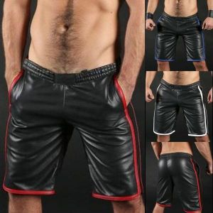 Men's  Leather Basketball Shorts Available In 3 Colours