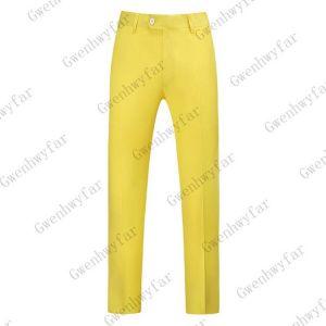 Thorndike Yellow Pants New Design Autumn Casual Men Pants Male Pant Straight Trousers Fashion Business Pants Men Plus Size 40