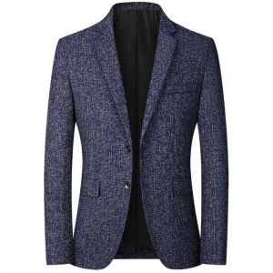 Brand Blazers Men Jackets Casual Coats Handsome Masculino Business Suits Striped Men's Blazers Tops Hombre Wedding Suit Jacke