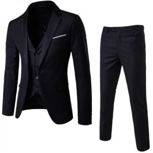 Mens Suits Groom Wear Tuxedos 2-Piece Wedding Suits Groomsmen Best Man Formal Student's Handsome Coat for Man (Jacket+Pant)
