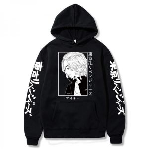 Hot Tokyo Revengers Hoodies Anime Manjiro Sano Graphic Hoodies for Men Tokyo Revengers Sportswear cool Cosplay Clothes