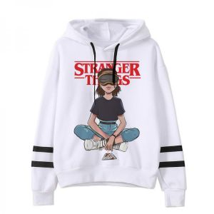 Stranger Things Season 3 Hoodie men/women Harajuku eleven Sweatshirts funny Kawaii Korean Oversized Hooded male hoodies Hip Hop