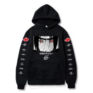 Hot Fashion Hoodies Japanese Anime Streetwear itachi pullover Sweatshirt Men Casual Autumn Winter Hip Hop Hoodie pullover