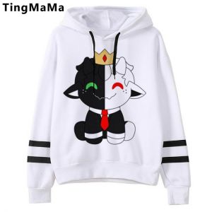 Kawaii Dream Smp Hoodies Men Cartoon Funny Ranboo Graphic Streetwear Funny Unisex Anime Harajuku Winter Warm Sweatshirts Male
